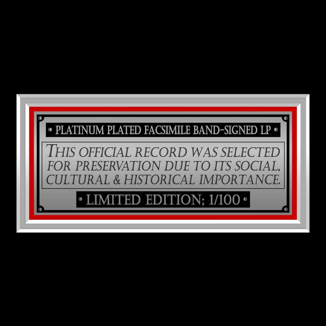 RARE-T Deicide - Legion Platinum LP Limited Signature Edition Studio Licensed Custom Frame Limited Edition Frames 7 RARE-T Deicide - Legion Platinum LP Limited Signature Edition Studio Licensed Custom Frame Limited Edition Frames