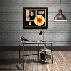 RARE-T Barbra Streisand The Way We Were Gold LP Limited Signature Edition Studio Licensed Custom Frame Limited Edition Frames