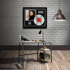 Rare-T Limited Edition Frames Barbra Streisand The Way We Were Limited Signature Edition Studio Licensed Platinum LP Custom Frame