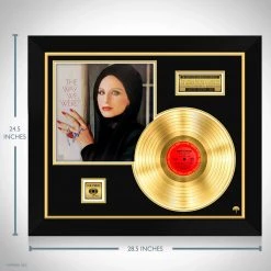 RARE-T Barbra Streisand The Way We Were Gold LP Limited Signature Edition Studio Licensed Custom Frame Limited Edition Frames