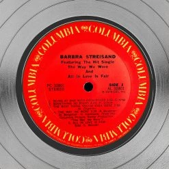 Rare-T Limited Edition Frames Barbra Streisand The Way We Were Limited Signature Edition Studio Licensed Platinum LP Custom Frame 16 Rare-T Limited Edition Frames Barbra Streisand The Way We Were Limited Signature Edition Studio Licensed Platinum LP Custom Frame