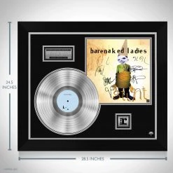 Rare-T Limited Edition Frames Barenaked Ladies - Stunt Platinum LP Limited Signature Edition Studio Licensed Custom Frame