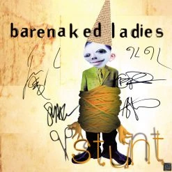 Rare-T Barenaked Ladies Stunt Gold LP Limited Signature Edition Studio Licensed Custom Frame Limited Edition Frames