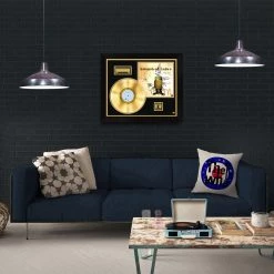 Rare-T Barenaked Ladies Stunt Gold LP Limited Signature Edition Studio Licensed Custom Frame Limited Edition Frames