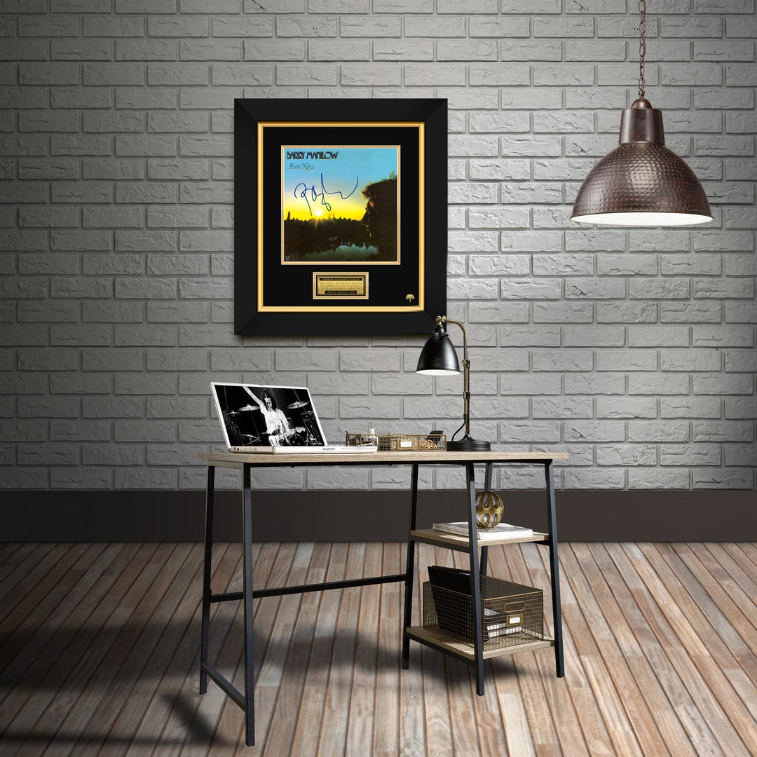 RARE-T Barry Manilow - Even Now LP Cover Limited Signature Edition Studio Licensed Custom Frame 2 RARE-T Barry Manilow - Even Now LP Cover Limited Signature Edition Studio Licensed Custom Frame