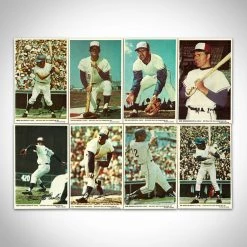 Michel Montreal Expos- Vintage 1972 Pro Stars Set Of 12 Postcards Sports Memorabilia