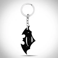 AZALEA Ready To Ship! 48 Hour Shipping! DC Comics - Batman Vs Superman Metal Logo Collectible Keychain