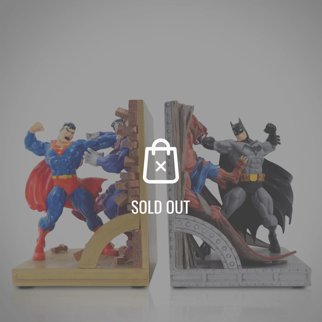 Jared Potts Collectible Statues Batman & Superman Destroying Enemies Limited Edition Porcelain Bookends By Artist Ed Mcguinness 1 Jared Potts Collectible Statues Batman & Superman Destroying Enemies Limited Edition Porcelain Bookends By Artist Ed Mcguinness