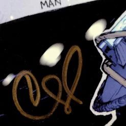 VAULT COLLECTIBLES Batgirl, Mr Freeze & Penguin Hand-Signed Artwork Print By Famous Artist Clay Mann Custom Frame Signed Memorabilia