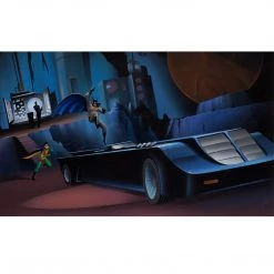 Toy Wonders Batman The Animated Series Batmobile & Batman Die-Cast Limited Edition Custom Display Ready To Ship! 48 Hour Shipping!