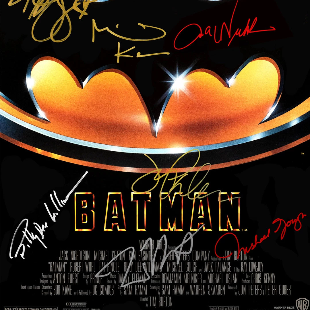 RARE-T Batman 1989 Limited Signature Edition Studio Licensed Movie Mini Poster Custom Frame 5 RARE-T Batman 1989 Limited Signature Edition Studio Licensed Movie Mini Poster Custom Frame