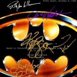 RARE-T Limited Edition Frames Batman 1989 Script Limited Signature Edition Studio Licensed Custom Frame 16 RARE-T Limited Edition Frames Batman 1989 Script Limited Signature Edition Studio Licensed Custom Frame