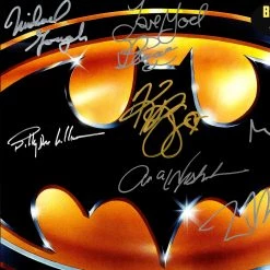 RARE-T Batman 1989 - Soundtrack Album LP Cover Limited Signature Edition Studio Licensed Custom Frame Limited Edition Frames 11 RARE-T Batman 1989 - Soundtrack Album LP Cover Limited Signature Edition Studio Licensed Custom Frame Limited Edition Frames