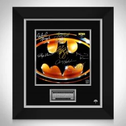 RARE-T Batman 1989 - Soundtrack Album LP Cover Limited Signature Edition Studio Licensed Custom Frame Limited Edition Frames