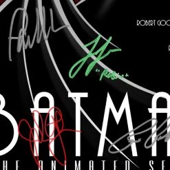 RARE-T Limited Edition Frames Batman The Animated Series Script Limited Signature Edition Studio Licensed Custom Frame