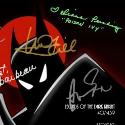 RARE-T Limited Edition Frames Batman The Animated Series Script Limited Signature Edition Studio Licensed Custom Frame