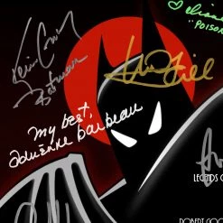 RARE-T Limited Edition Frames Batman The Animated Series Script Limited Signature Edition Studio Licensed Custom Frame
