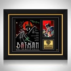 RARE-T Limited Edition Frames Batman The Animated Series Script Limited Signature Edition Studio Licensed Custom Frame