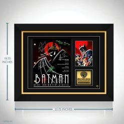 RARE-T Limited Edition Frames Batman The Animated Series Script Limited Signature Edition Studio Licensed Custom Frame