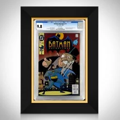 RARE-T Batman #1 Cgc 9.8 - Hand-Signed Dc Comic Book By Stan Lee Custom Frame