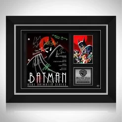 RARE-T Limited Edition Frames Batman The Animated Series Script Limited Signature Edition Studio Licensed Custom Frame