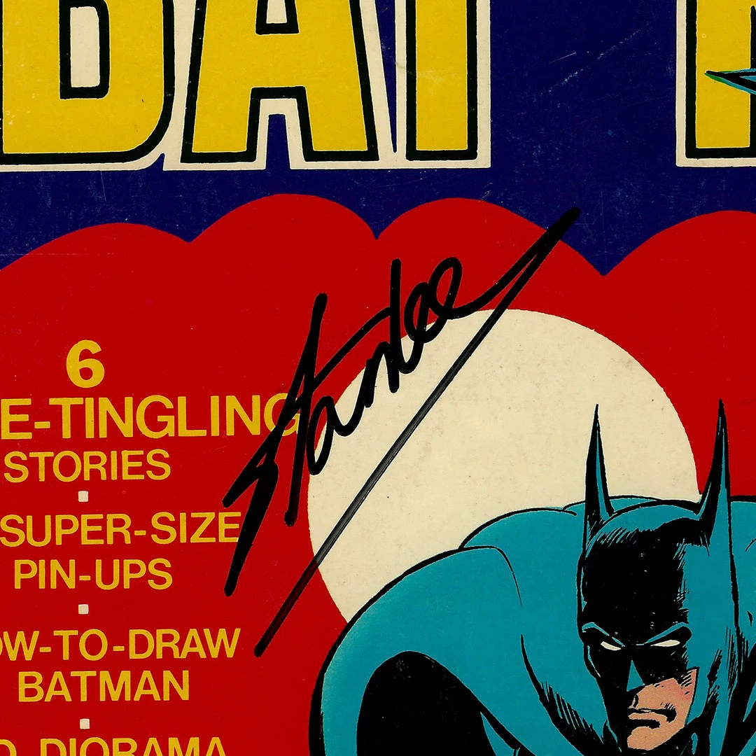RARE-T Signed Comic Memorabilia Batman- Vintage Limited Edition Vol 1 C-25 (1974) Hand-Signed Giant Comic By Stan Lee Custom Frame 4 RARE-T Signed Comic Memorabilia Batman- Vintage Limited Edition Vol 1 C-25 (1974) Hand-Signed Giant Comic By Stan Lee Custom Frame