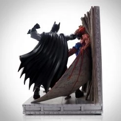 Jared Potts Collectible Statues Batman & Superman Destroying Enemies Limited Edition Porcelain Bookends By Artist Ed Mcguinness 14 Jared Potts Collectible Statues Batman & Superman Destroying Enemies Limited Edition Porcelain Bookends By Artist Ed Mcguinness