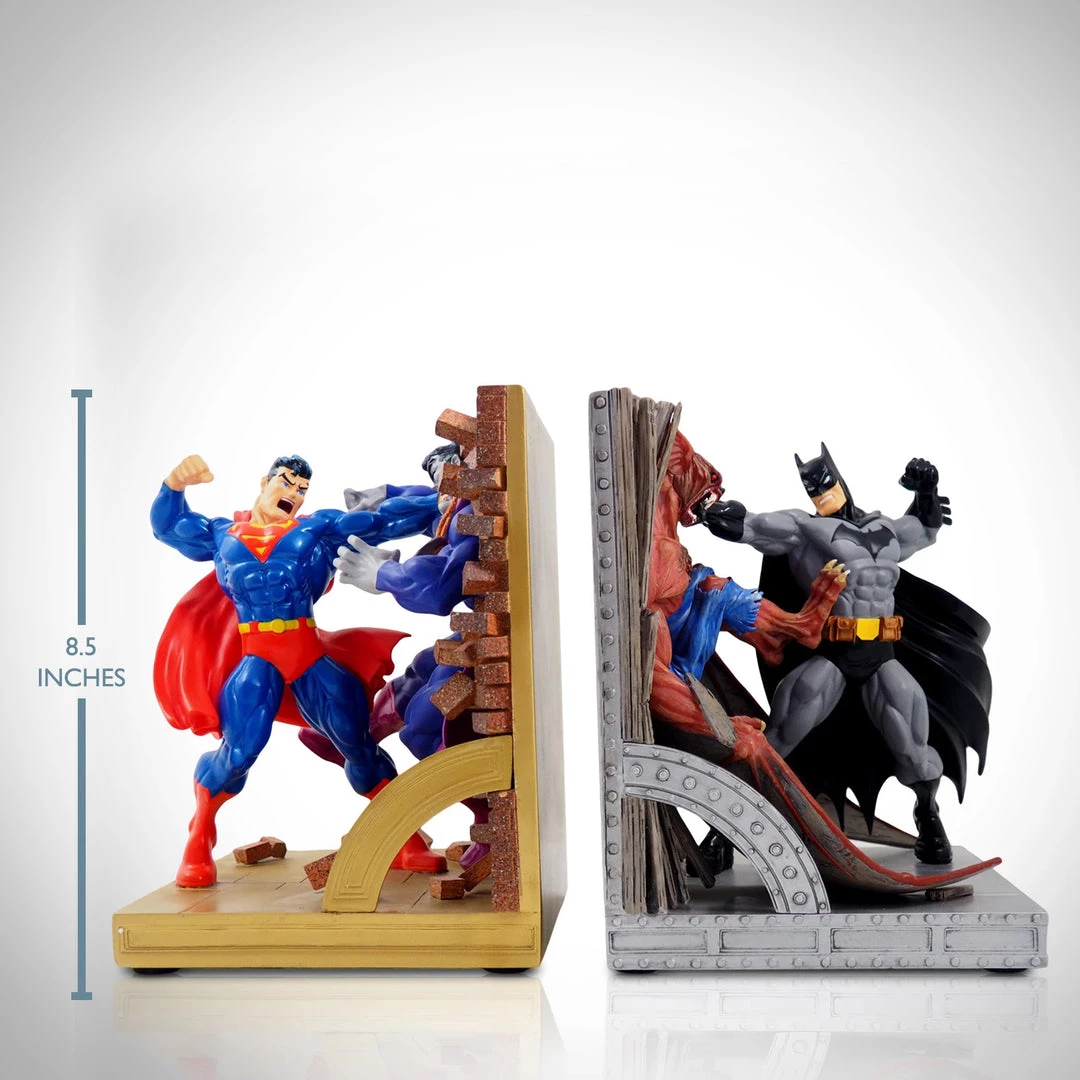 Jared Potts Collectible Statues Batman & Superman Destroying Enemies Limited Edition Porcelain Bookends By Artist Ed Mcguinness 10 Jared Potts Collectible Statues Batman & Superman Destroying Enemies Limited Edition Porcelain Bookends By Artist Ed Mcguinness