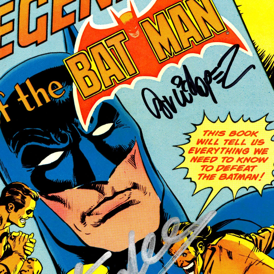 RARE-T The Untold Legend Of The Batman #1 Stan Lee Limited Signature Edition Comic Book Cover Art Custom Frame 2 RARE-T The Untold Legend Of The Batman #1 Stan Lee Limited Signature Edition Comic Book Cover Art Custom Frame