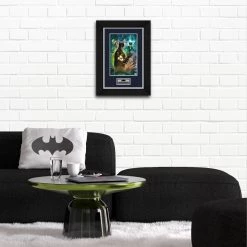 VAULT COLLECTIBLES Batman & Enemies Hand-Signed Artwork Print By Artist Sajad Shah Custom Frame Signed Memorabilia