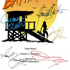 RARE-T Limited Edition Frames Baywatch Transcript Limited Signature Edition Studio Licensed Custom Frame