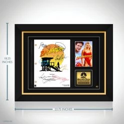 RARE-T Limited Edition Frames Baywatch Transcript Limited Signature Edition Studio Licensed Custom Frame