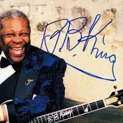 RARE-T Limited Edition Frames B.B. King Limited Signature Edition Studio Licensed Photo Custom Frame