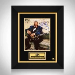 RARE-T Limited Edition Frames B.B. King Limited Signature Edition Studio Licensed Photo Custom Frame