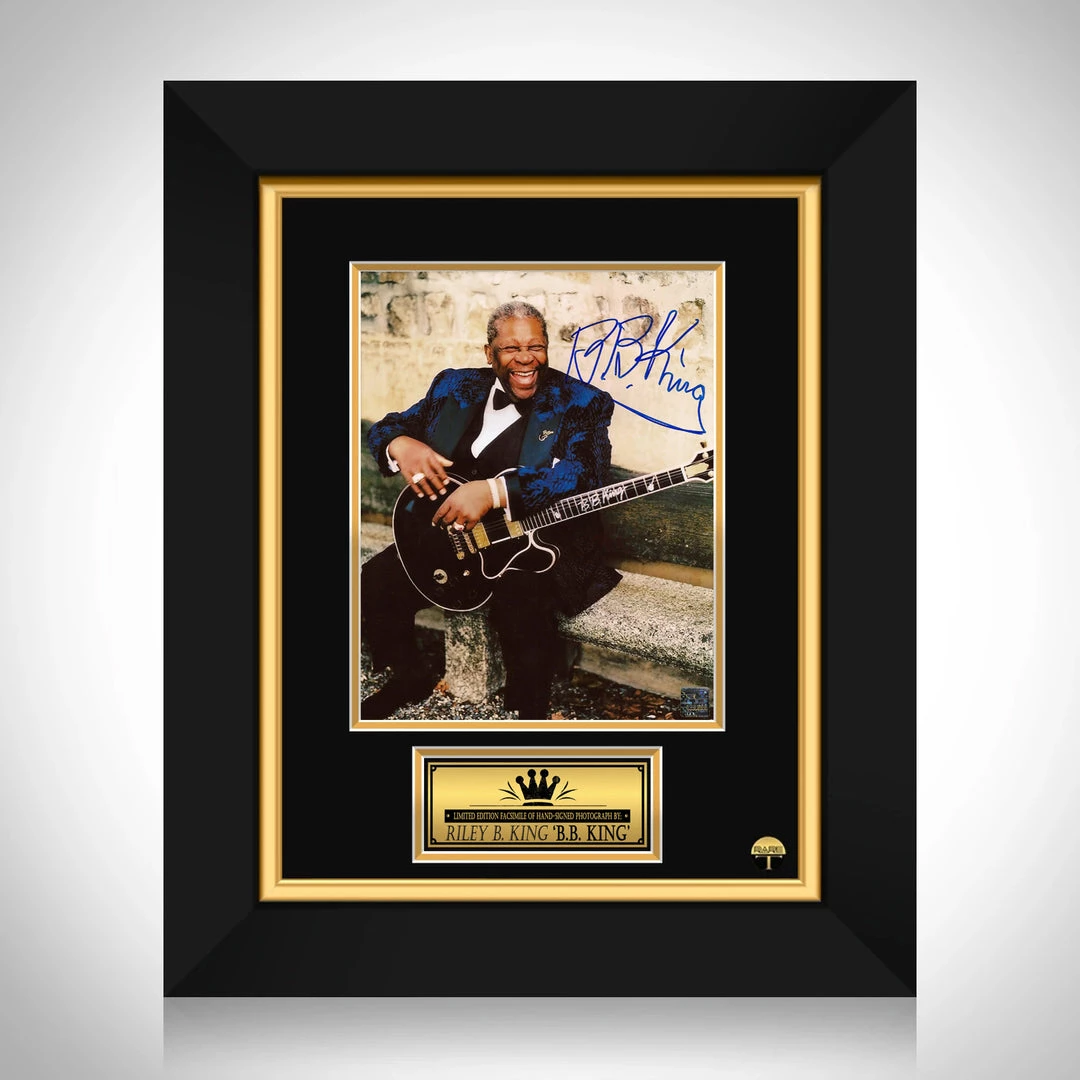 RARE-T Limited Edition Frames B.B. King Limited Signature Edition Studio Licensed Photo Custom Frame 1 RARE-T Limited Edition Frames B.B. King Limited Signature Edition Studio Licensed Photo Custom Frame