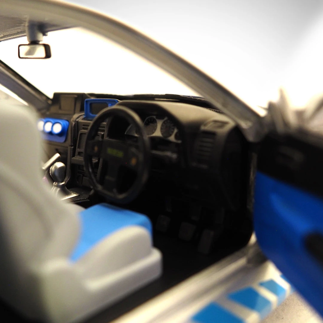 Toy Wonders Fast & Furious Brian's 1999 Nissan Skyline Gt-R Die Cast Car Custom Museum Display Die-Cast Vehicles 5 Toy Wonders Fast & Furious Brian's 1999 Nissan Skyline Gt-R Die Cast Car Custom Museum Display Die-Cast Vehicles