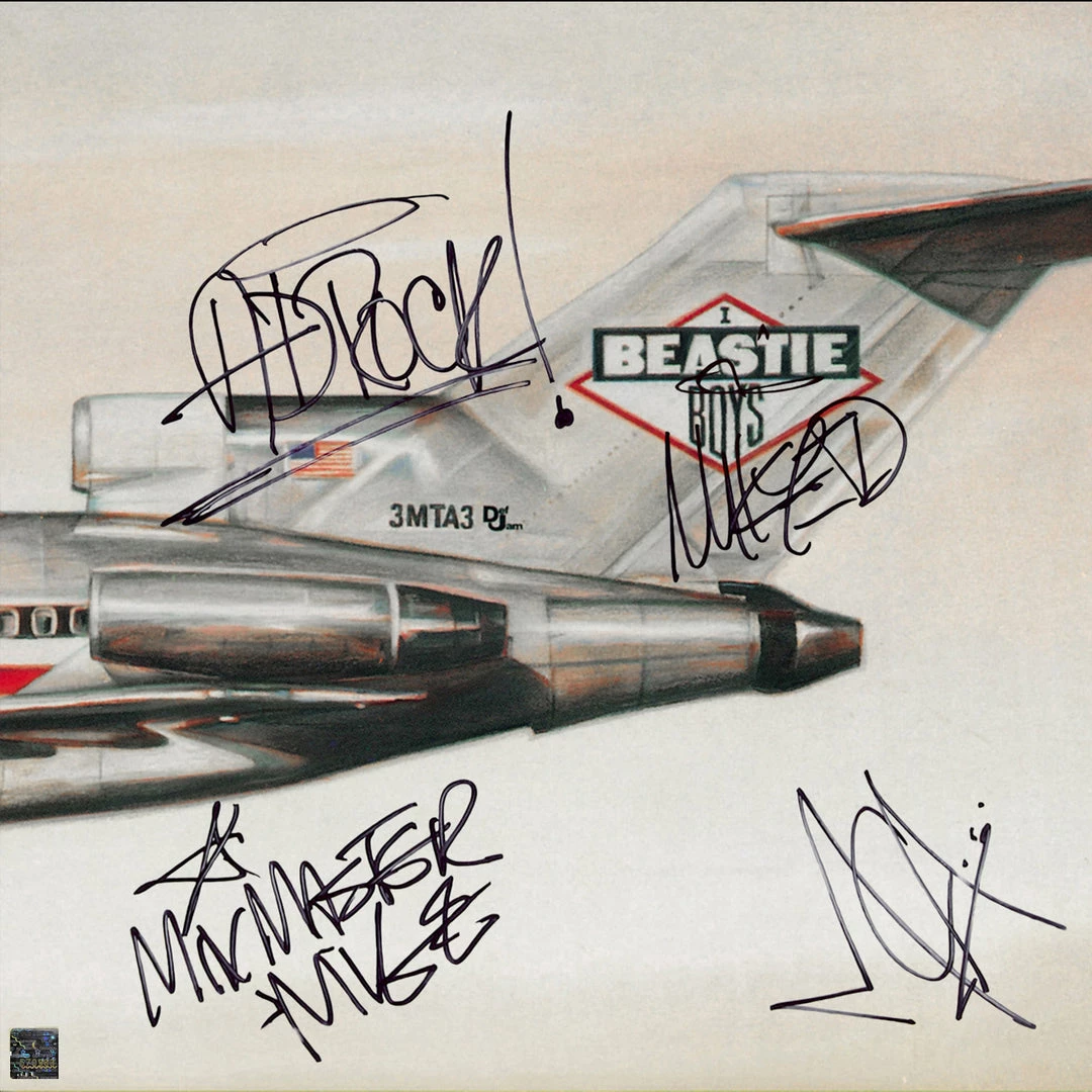 Rare-T Beastie Boys License To Ill Gold LP Limited Signature Edition Studio Licensed Custom Frame 4 Rare-T Beastie Boys License To Ill Gold LP Limited Signature Edition Studio Licensed Custom Frame