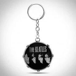 AZALEA The Beatles Logo Cast Metal Enamel Keychain