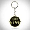 AZALEA The Beatles Logo Cast Bronze & Enamel Keychain Ready To Ship! 48 Hour Shipping!