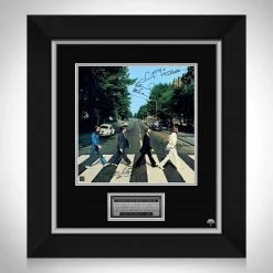 RARE-T The Beatles Abbey Road LP Cover Limited Signature Edition Studio Licensed Custom Frame