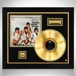 Rare-T Limited Edition Frames The Beatles Butcher Gold LP Limited Signature Edition Studio Licensed Custom Frame