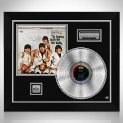 Rare-T Limited Edition Frames The Beatles Butcher Limited Signature Edition Studio Licensed Platinum LP Custom Frame