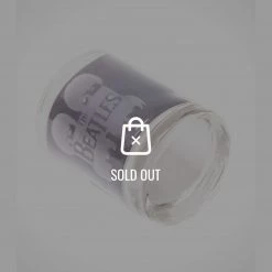 Bullet Handmade 'The Beatles Logo' Etched Rock Glass