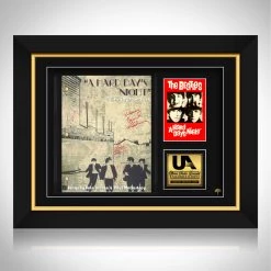 RARE-T The Beatles A Hard Day's Night Script Limited Signature Edition Studio Licensed Custom Frame Limited Edition Frames