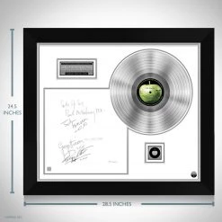 Rare-T Limited Edition Frames The Beatles White Album No.0000001 Platinum LP Limited Signature Edition White Matting Custom Frame 18 Rare-T Limited Edition Frames The Beatles White Album No.0000001 Platinum LP Limited Signature Edition White Matting Custom Frame