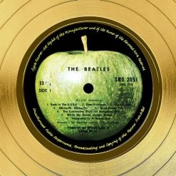 RARE-T Limited Edition Frames The Beatles White Album No.0000001 Gold LP Limited Signature Edition Black Matting Custom Frame 14 RARE-T Limited Edition Frames The Beatles White Album No.0000001 Gold LP Limited Signature Edition Black Matting Custom Frame