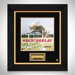 RARE-T Beck - Odelay LP Cover Limited Signature Edition Licensed Custom Frame