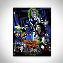 RARE-T Limited Edition Frames Beetlejuice Script Limited Signature Edition Studio Licensed Custom Frame