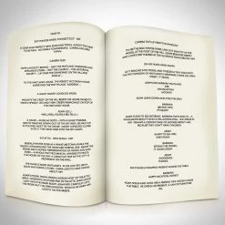 RARE-T Limited Edition Frames Beetlejuice Script Limited Signature Edition Studio Licensed Custom Frame