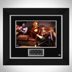 RARE-T Beetlejuice - Michael Keaton Limited Signature Edition Licensed Movie Photo Custom Frame